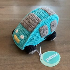 New Pebble Crocheted Car Rattle Toy
